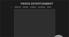 Desktop Screenshot of pierce-entertainment.com